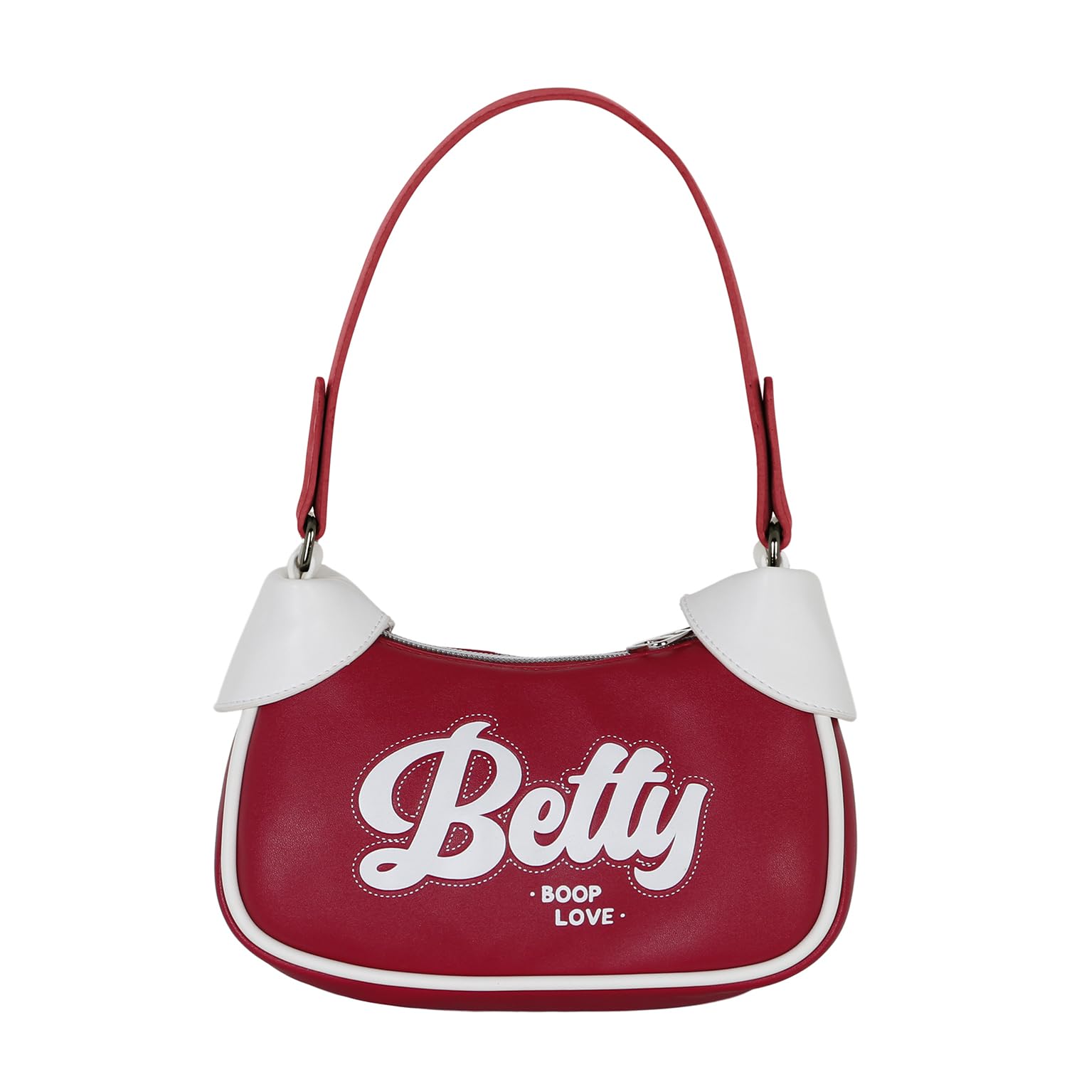 Betty Boop Varsity-Sac Fancy Casual, Bordeaux, 21,5 x 14,5 cm