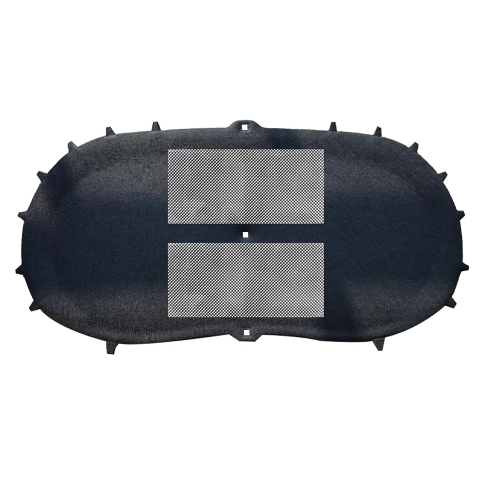 Gtdtixc Aluminum Foils Front Bonnet Sound Proof Mat For Vw For Tiguan Mk1 2009~2016 Thermal Cotton Sound Heat Pad Modified(Aluminum Foils)