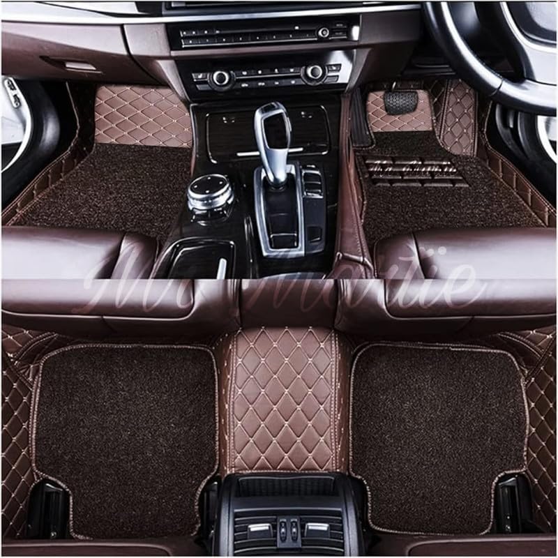 Image of Mr Mattie 7D Mat Compatible with Volkswagen Jetta - Coffee