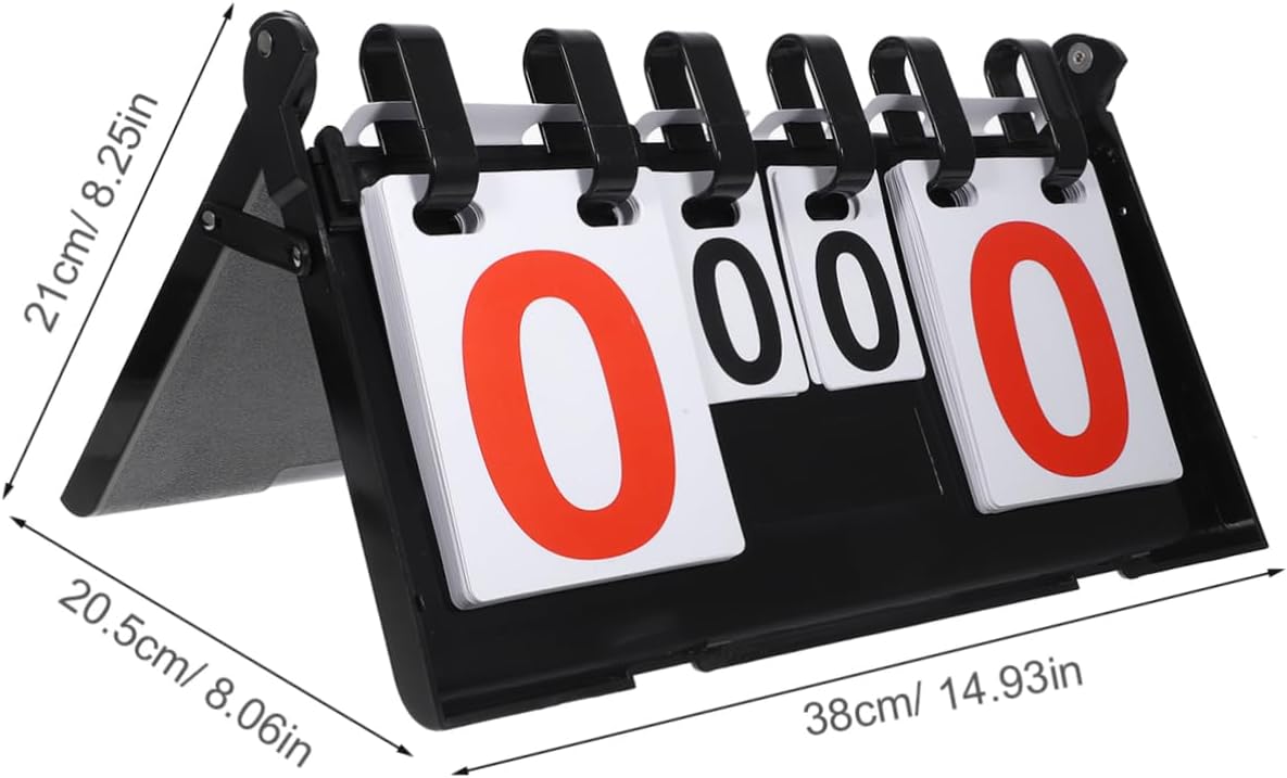 HANABASS Portable Basketball Scoreboard Multi-Function Scoreboard for Sports Games Easy to Use Design for Activities