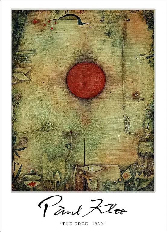 Toile Paul Klee 60x80cm pour habiller un grand mur vide
