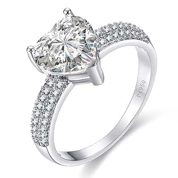 ハートプラチナダイヤモンドリング サイズ12号 Amazon | ハートリング プラチナ レディース 【hiro&ai