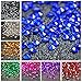 5000 pcs/Pack Wedding Table Scatter Confetti Crystals Acrylic Diamonds 6 mm Rhinestones for Wedding, Bridal Shower, Vase Beads Decorations (6mm, red)