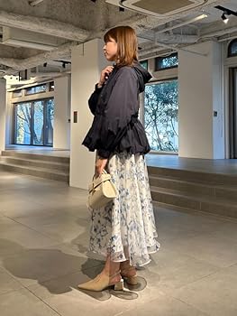 Amazon.co.jp: [セルフォード] 撥水バルーンペプラムブルゾン