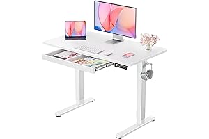 ErGear Electric Standing Desk with Drawer: Elevate Your Workspace with Ergo Comfort