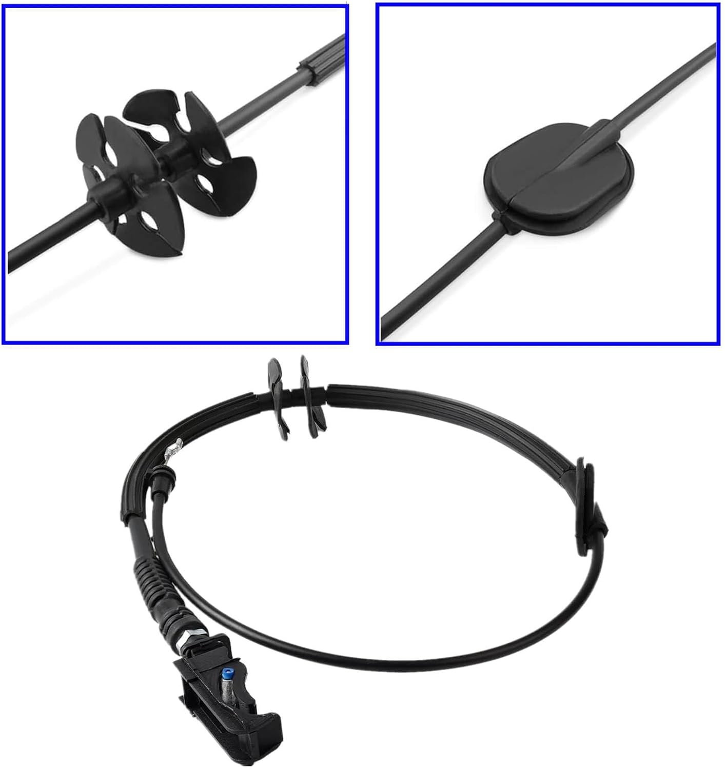 Front Door Latch Release Cable,Compatible With Ford 2015-2020 F-150 LH Driver or RH Passenger Side,Replace FL3Z-15221A00-B, FL3Z-15221A00-E, FL3Z-15221A00-H,FL3Z15221A00B