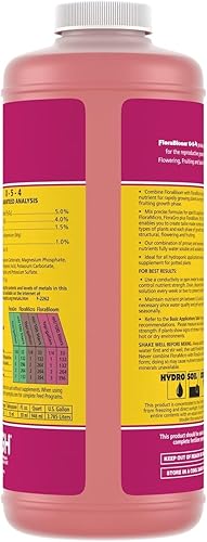 Miniatura 2 de General Hydroponics FloraBloom Plant Food, 0-5-4, 1 cuarto de galón.