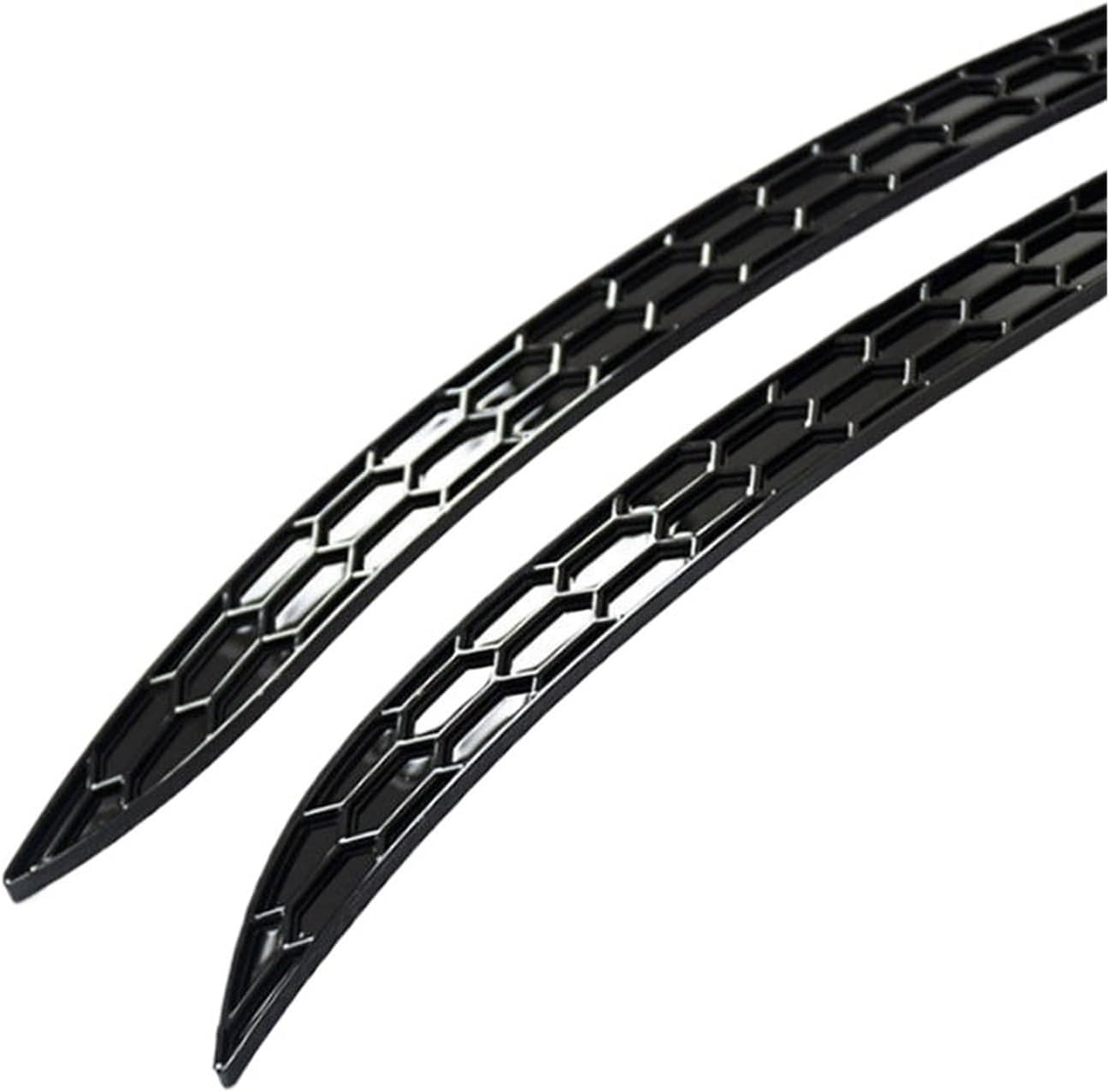 Car Honeycomb Style Tail Rear Reflector Fog Light Lamp Cover Trims Strip Compatible For VW Golf 8 MK8 2020 2021 Modified Accessories