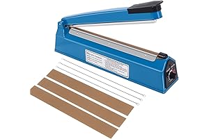 12 Inch Impulse Heat Sealer Machine, Reliable Bag Sealer for Plastic, Mylar, and Paper Bags