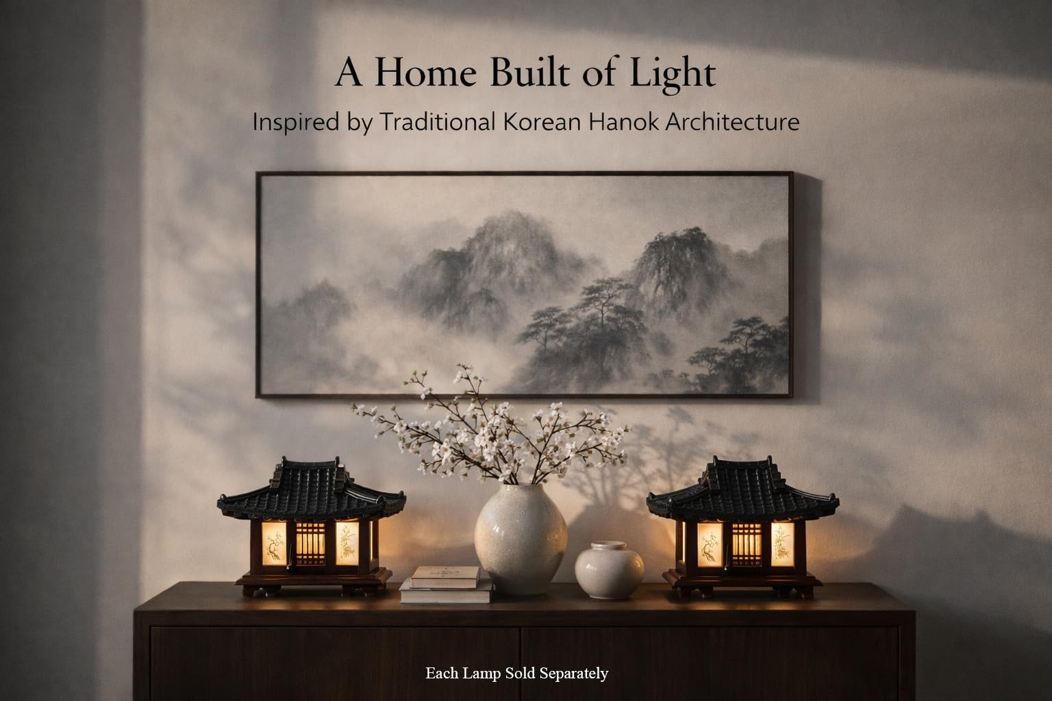 Amazon.co.jp : 職人手作りの木製テーブルランプ｜韓国伝統建築に着想