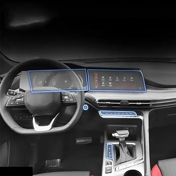 Car Door Center Console Media Dashboard Navigation TPU,Fit for CHANGAN CS35 Plus 2023 2022 Car Interior