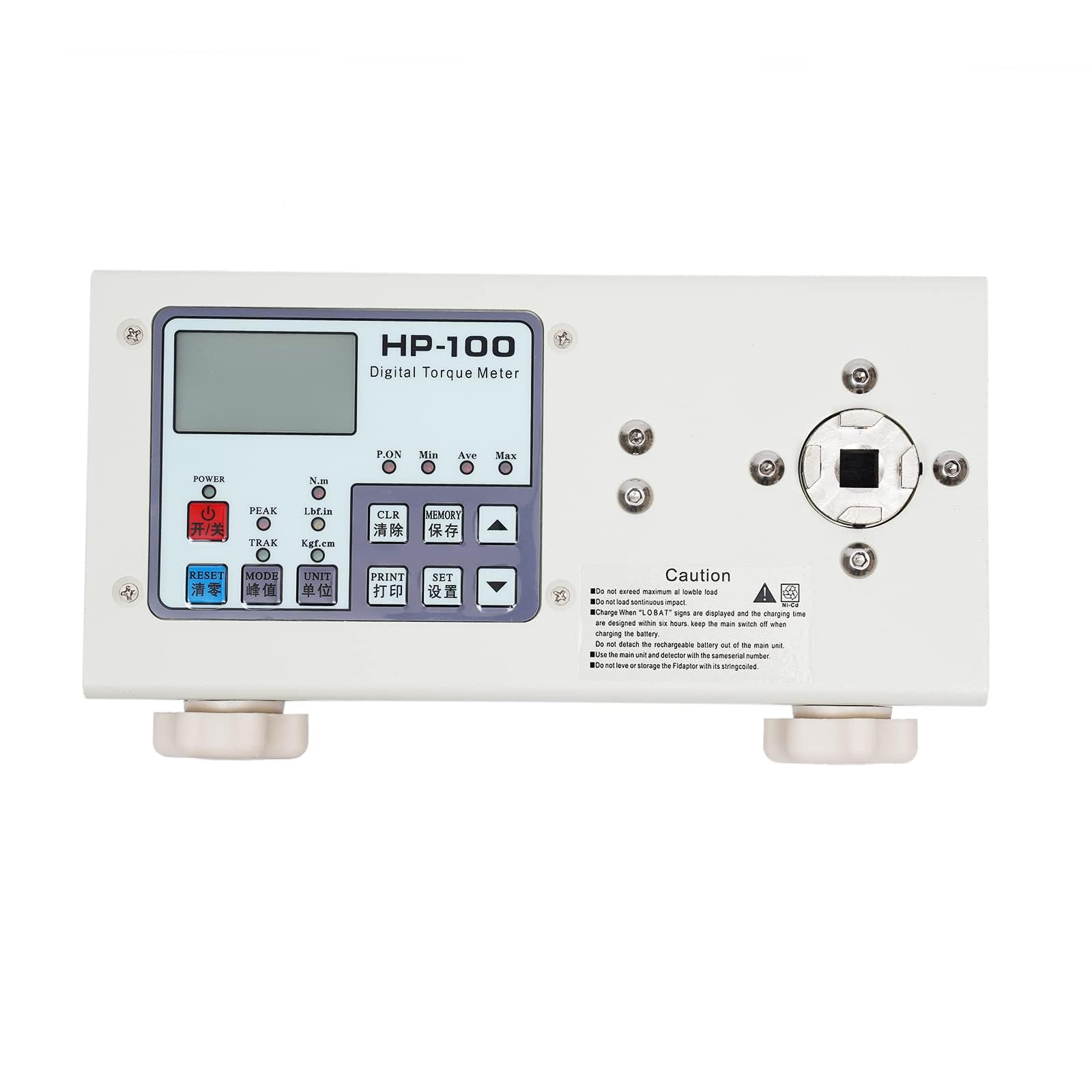 Digitales Drehmomentmessgerät HP-100, Digital Torque Meter Messgerät Digital Display Drehmoment Tester FüR Fahrrad Reparieren