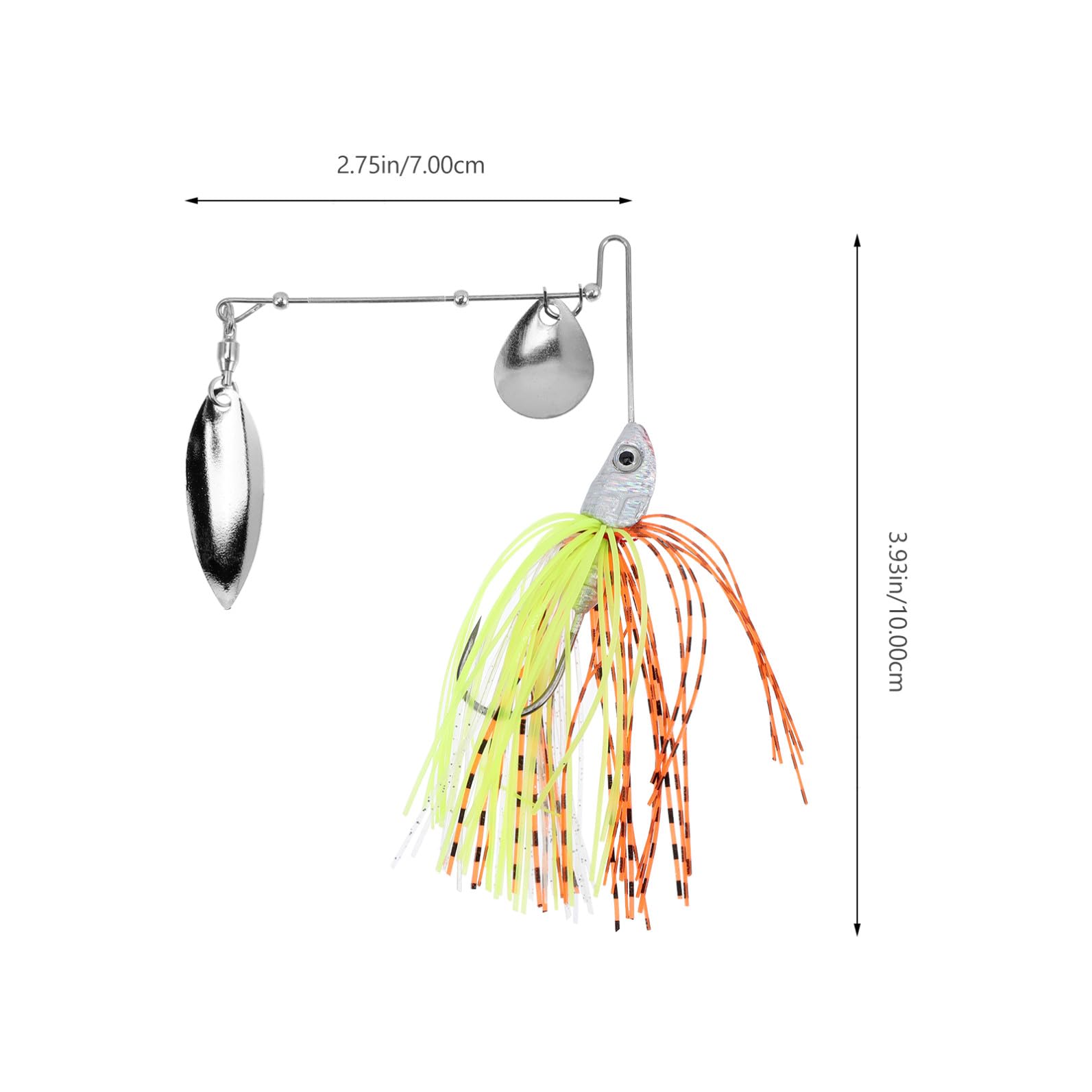 INOOMP 15pezzi Esche Artificiali Con Design Ipersensibile Per Pesca Sportiva Di Esche Per Mare e Fiume Resistente All Usura e Facile Da Trasportare