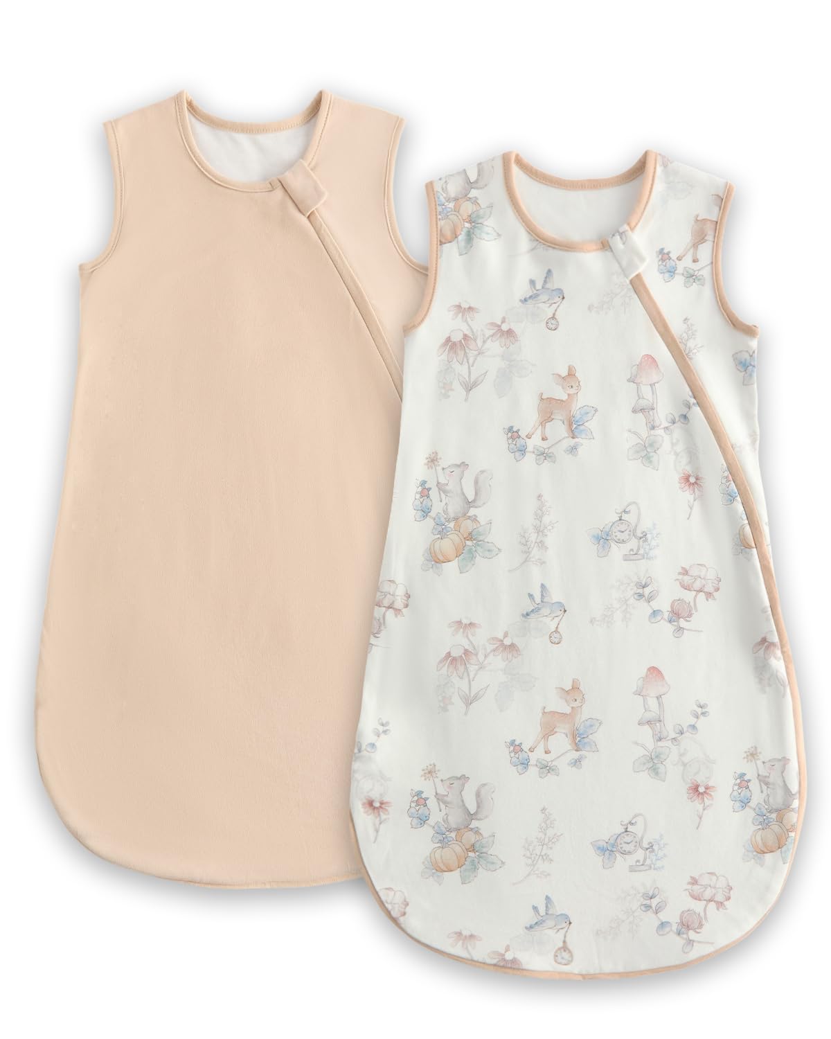 WYTbaby 2 Pack Baby Sleeping Bag 1.0 Tog