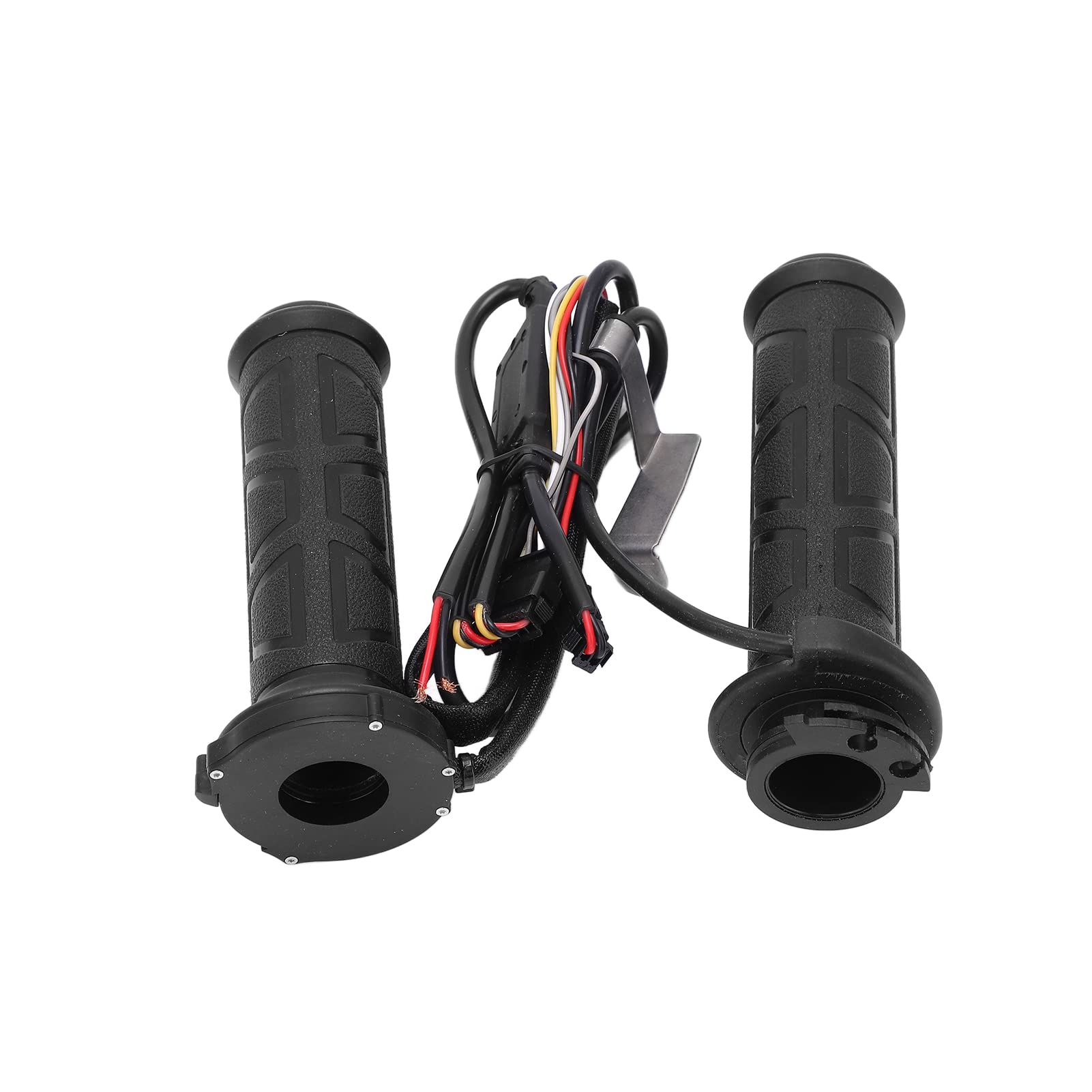 Paire de Poignées Chauffantes pour Moto, 22mm/0,87 Pouces, 50 à 70 ℃, Modification Universelle Intelligente Noire 12V