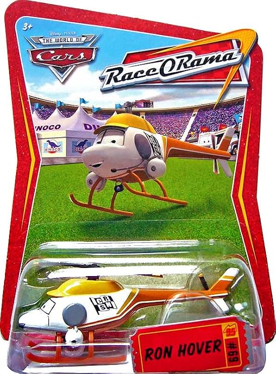 Disney / Pixar CARS Movie 1:55 Die Cast Race-O-Rama Package Ron Hover
