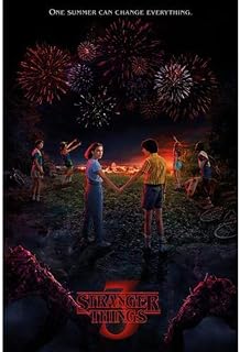 Stranger Things Maxi Poster One Summer, Non Laminato, 61x91.5 cm