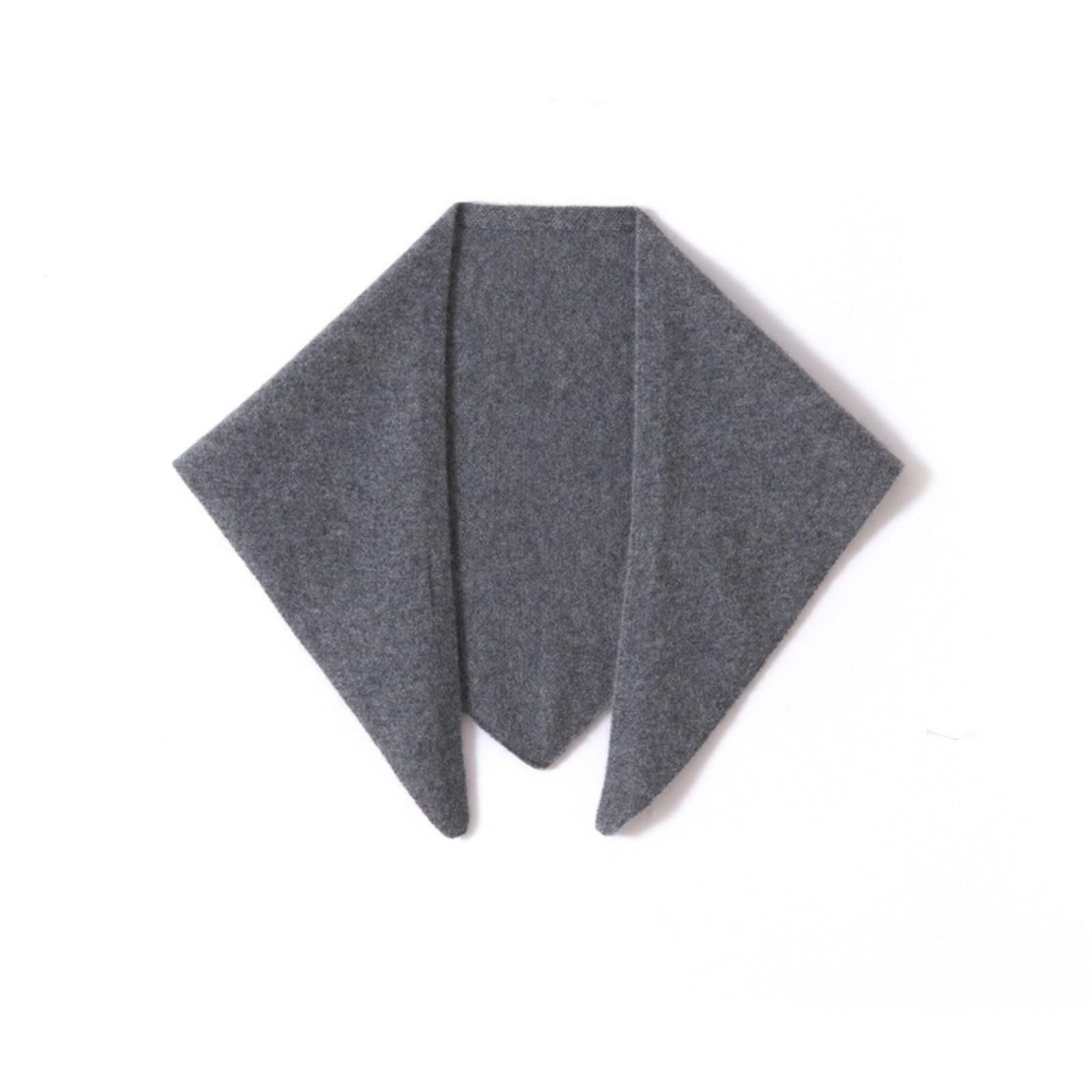 QAJXKZRQF Pure cashmere women's small triangular scarf