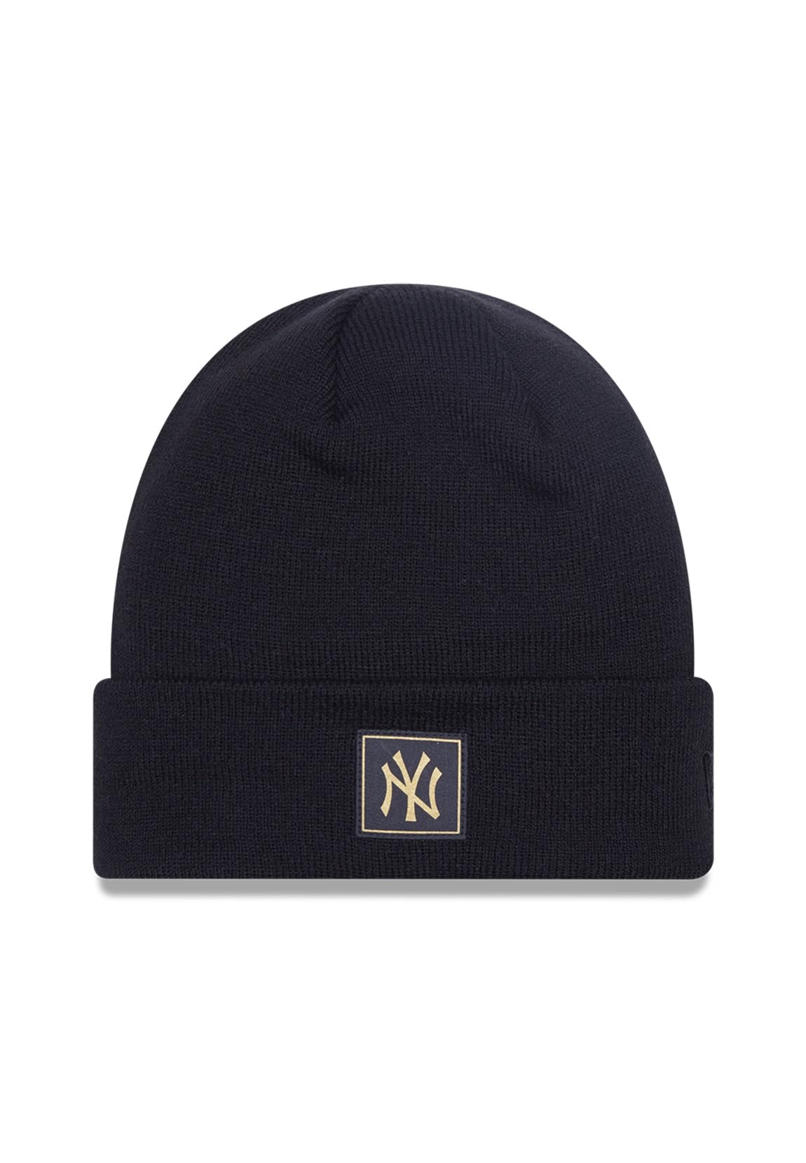 New Era Czapka zimowa Beanie - METALLIC Badge New York Yankees, czarny, Rozmiar uniwersalny