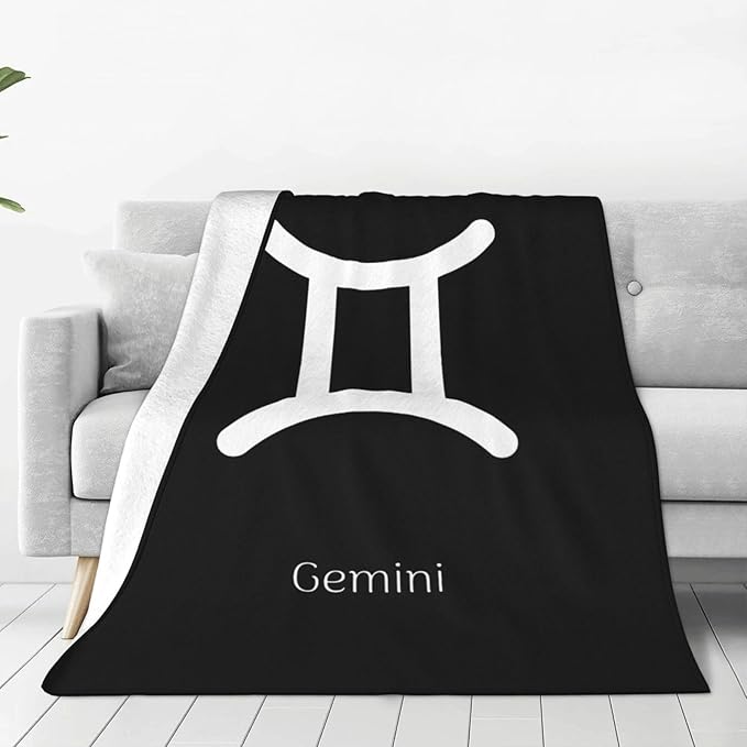 Gemini Sign Fleece Blanket 80