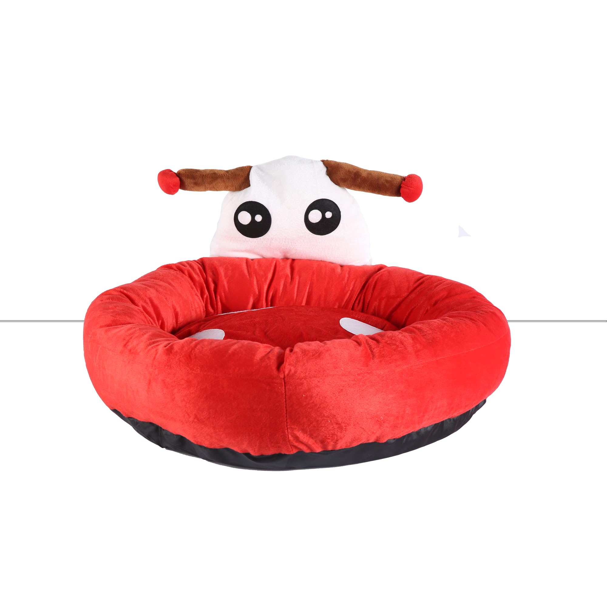 Silicute Silly Ladybug Pet Bed Nestegg