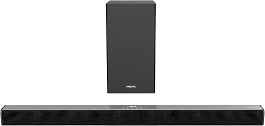 Philips Audio TAB4228/94 2.1Ch 160W Bluetooth Soundbar with Rich Bass