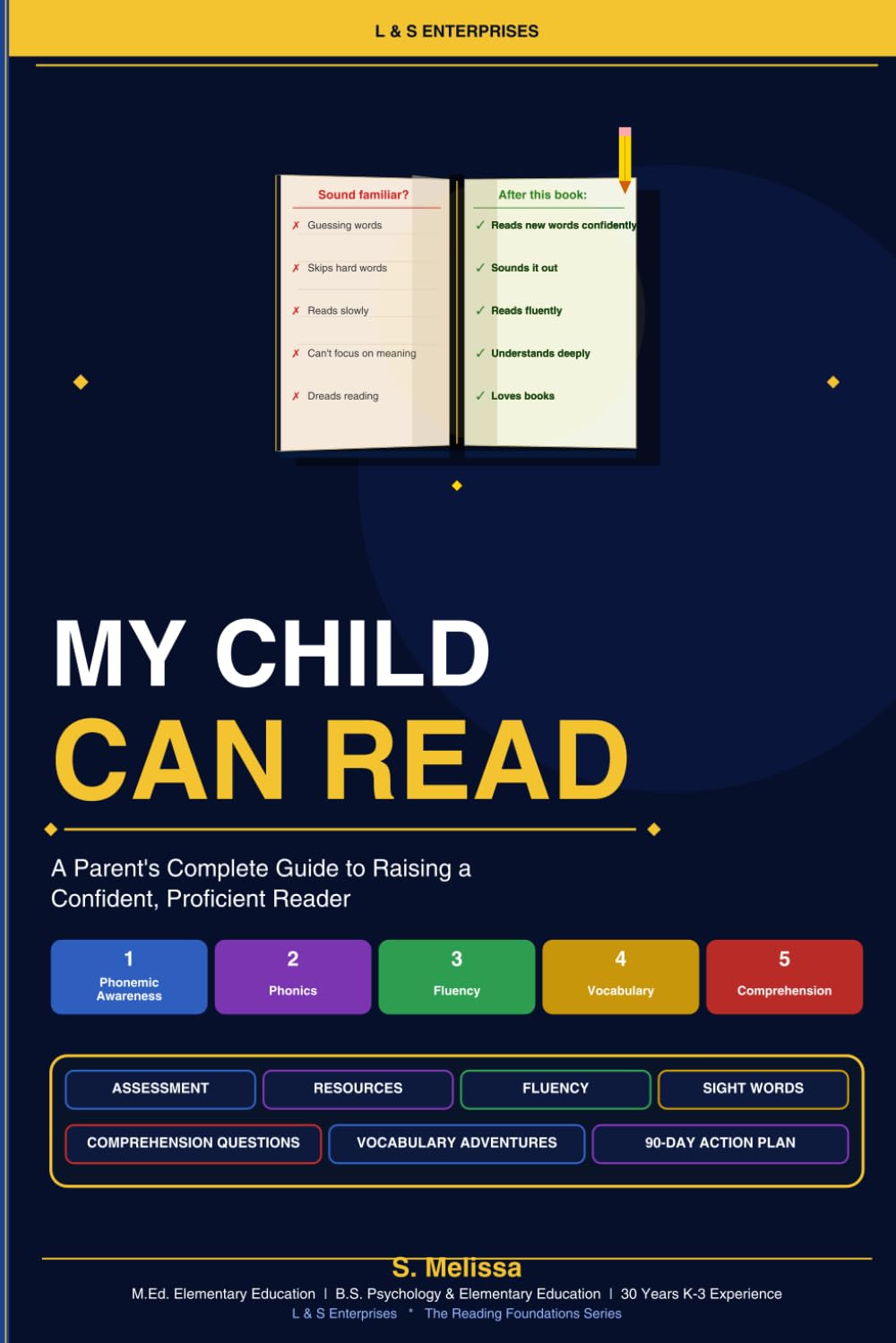 My Child Can Read: A Parent's Complete Guide to Raising a Confident, Proficient Reader (The Reading Foundation Series - Volume 1)