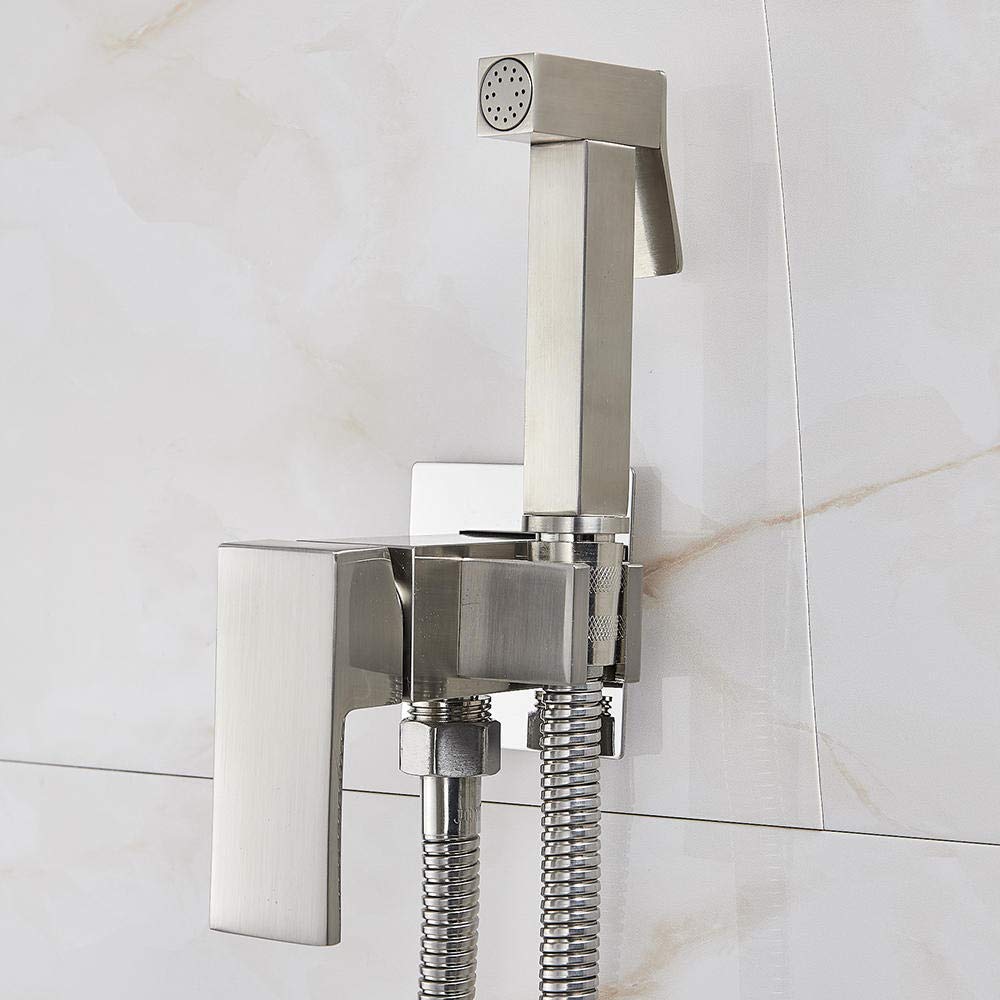 Robinet de douche en laiton brossé haut de gamme pour salle de bain moderne
