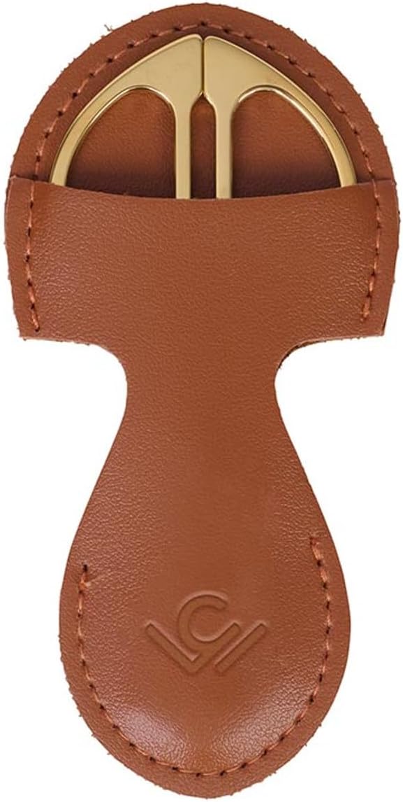 Steel Double Blade Cigar Cutter - Utility Knife, Classic Style, Stainless Steel Blades, Gift Box