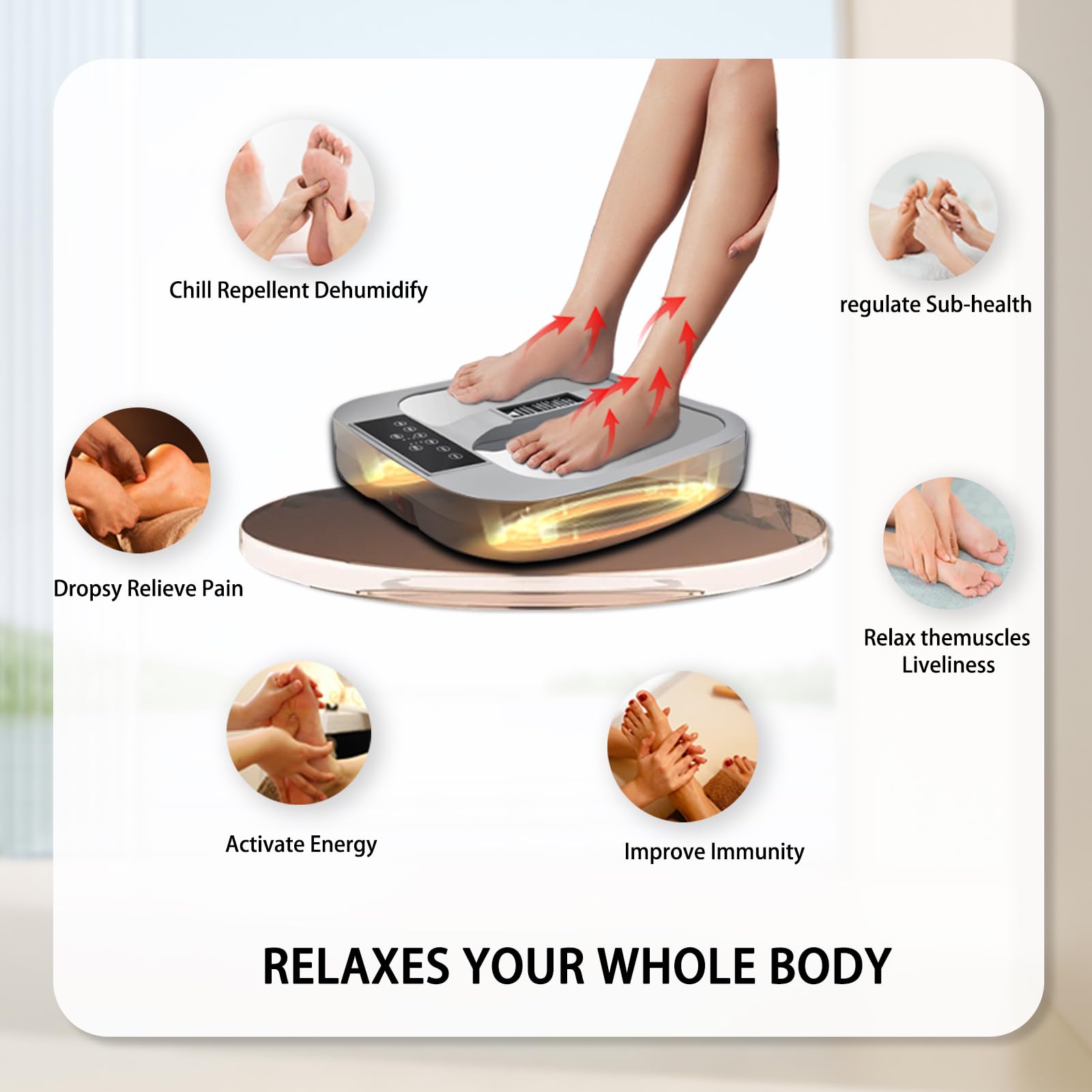 Amazon.com: Terahertz Iteracare Foot Massage Qi and Blood