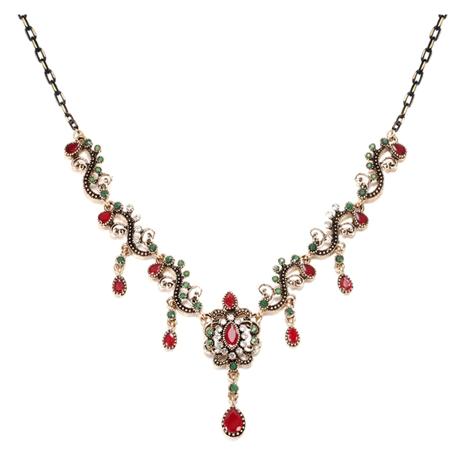 Collier de luxe cristal gris idÉe cadeau de mariage bohÈme chic