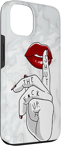 Miniatura 3 de iPhone 13 STFU Lips Cool Jurar Palabras Cussin Saying Women Bad Girs Estuche de regalo