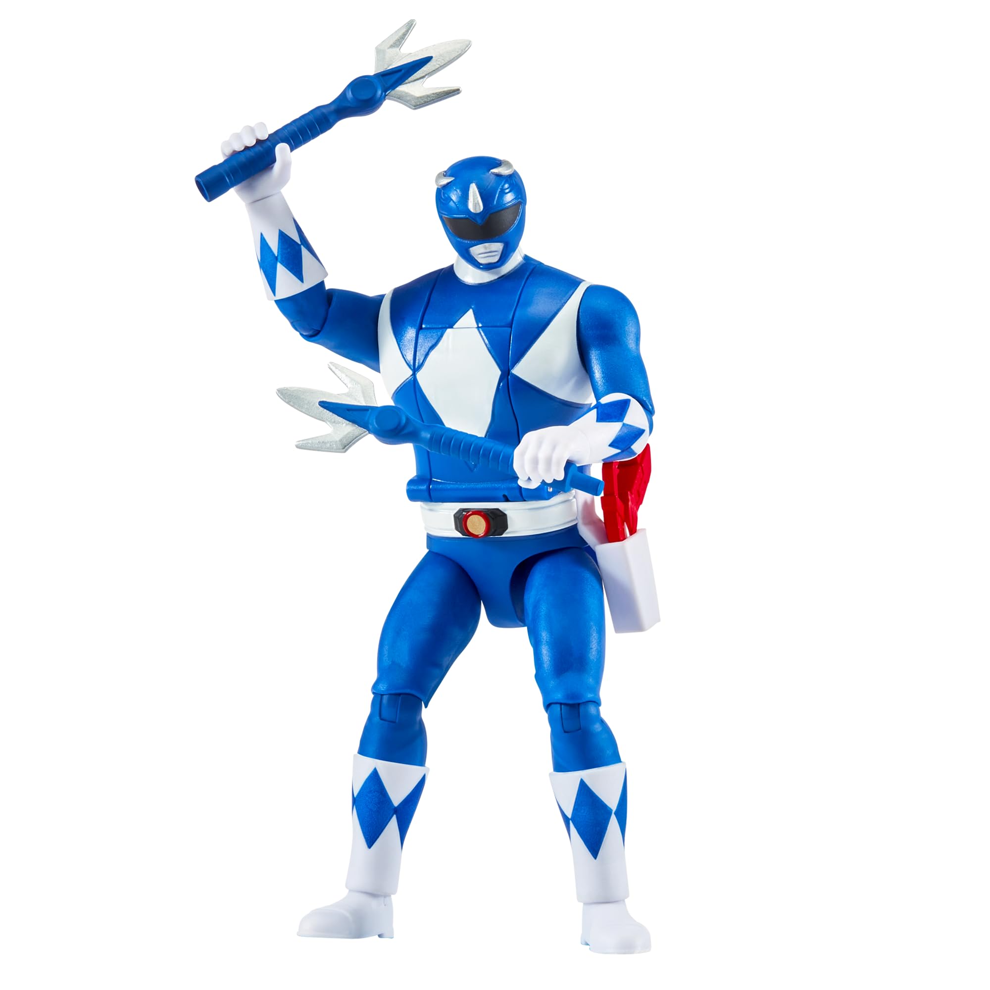 Power Rangers, Figura articulada, 15 cm, Ranger Azul, 4+, PWG074