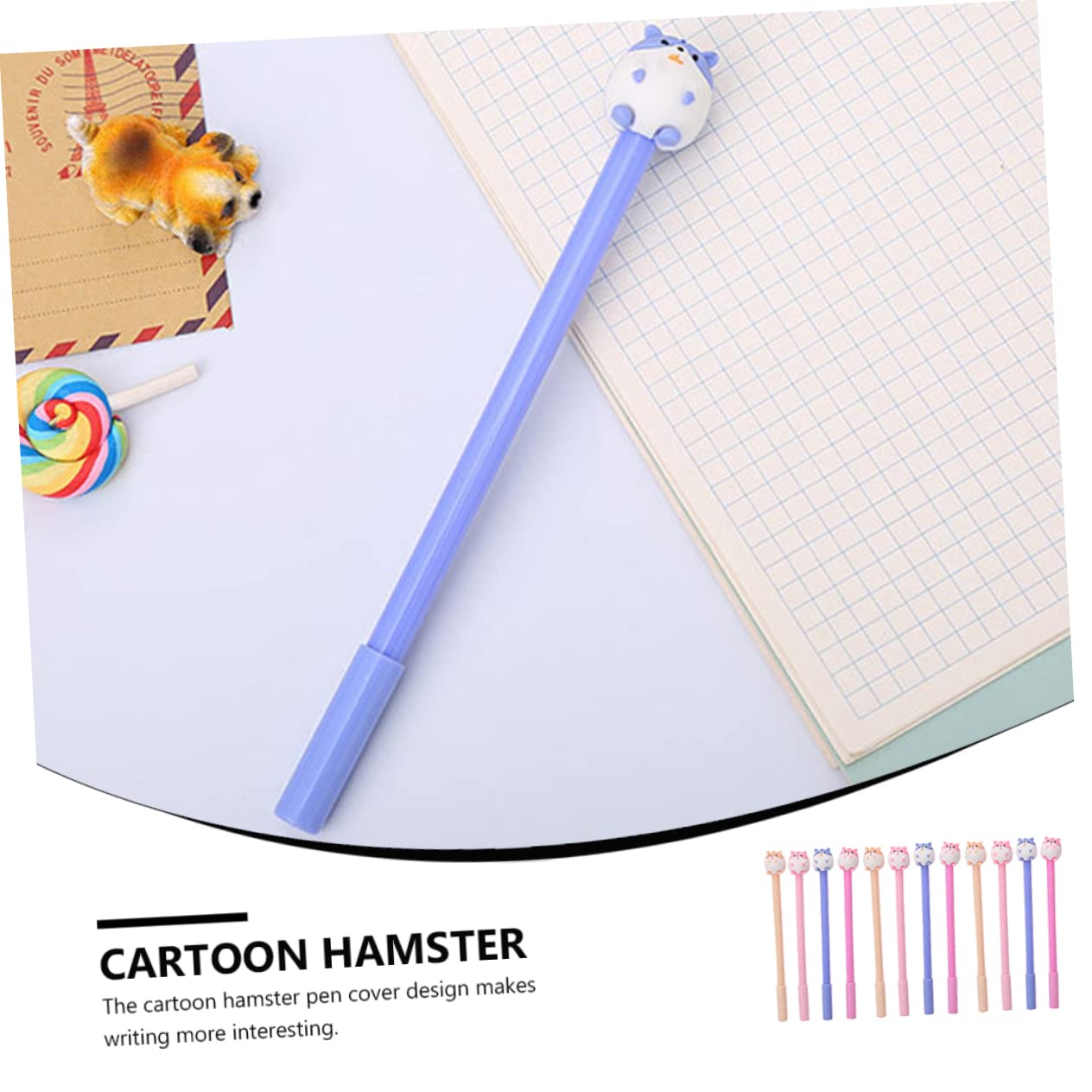 MAGICLULU 36 Pezzi 1 Set Di Penne Per Scrivere Comode Ed Eleganti Per Insegnanti Studenti E Impiegati Penne in Gel Con Impugnatura Liscia E Rotonda