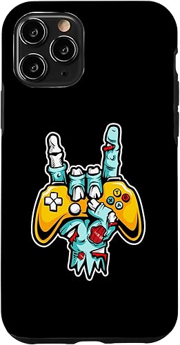 Vista 22 de Funda para iPhone 12/12 Pro Gamers Zombies Gamer Scary Zombies Lovers Outfit Case