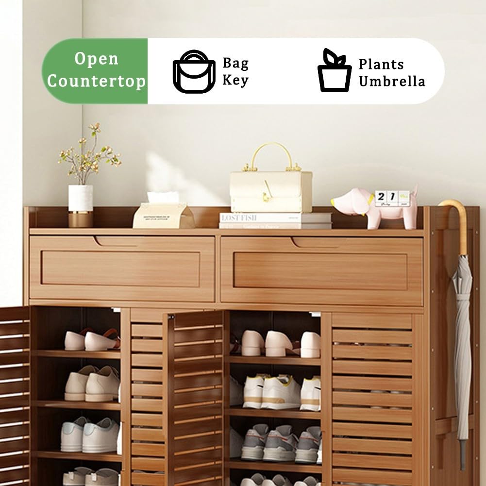 Scatola porta scarpe, set di 12 organizer per scarpe porta scarpe