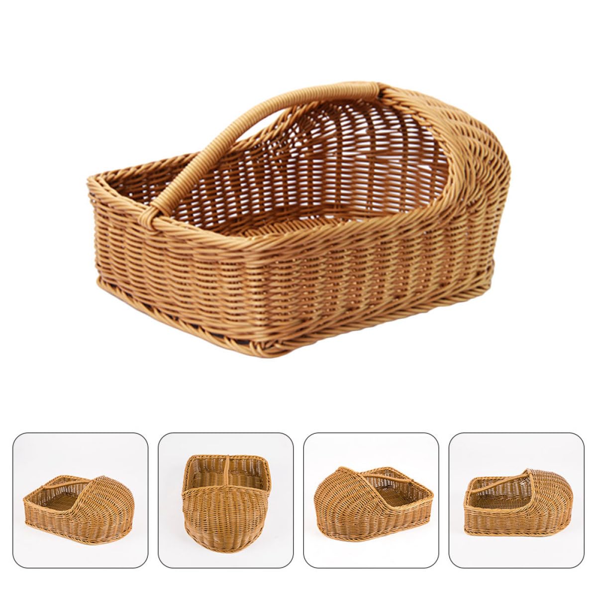 Generic Cestino Porta Ciabatte in Pp Design Salvaspazio e Multifunzionale, Organizer per Scarpe e Ciabatte Usa e Getta, per Hotel e Ingresso Casa