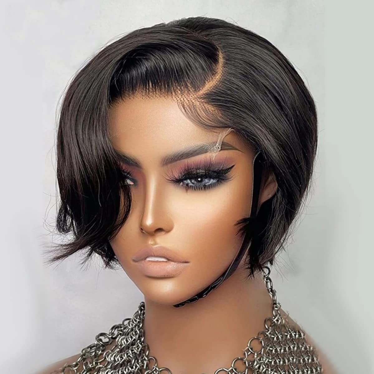 Bilisar short pixie cut wigs for black women human hair