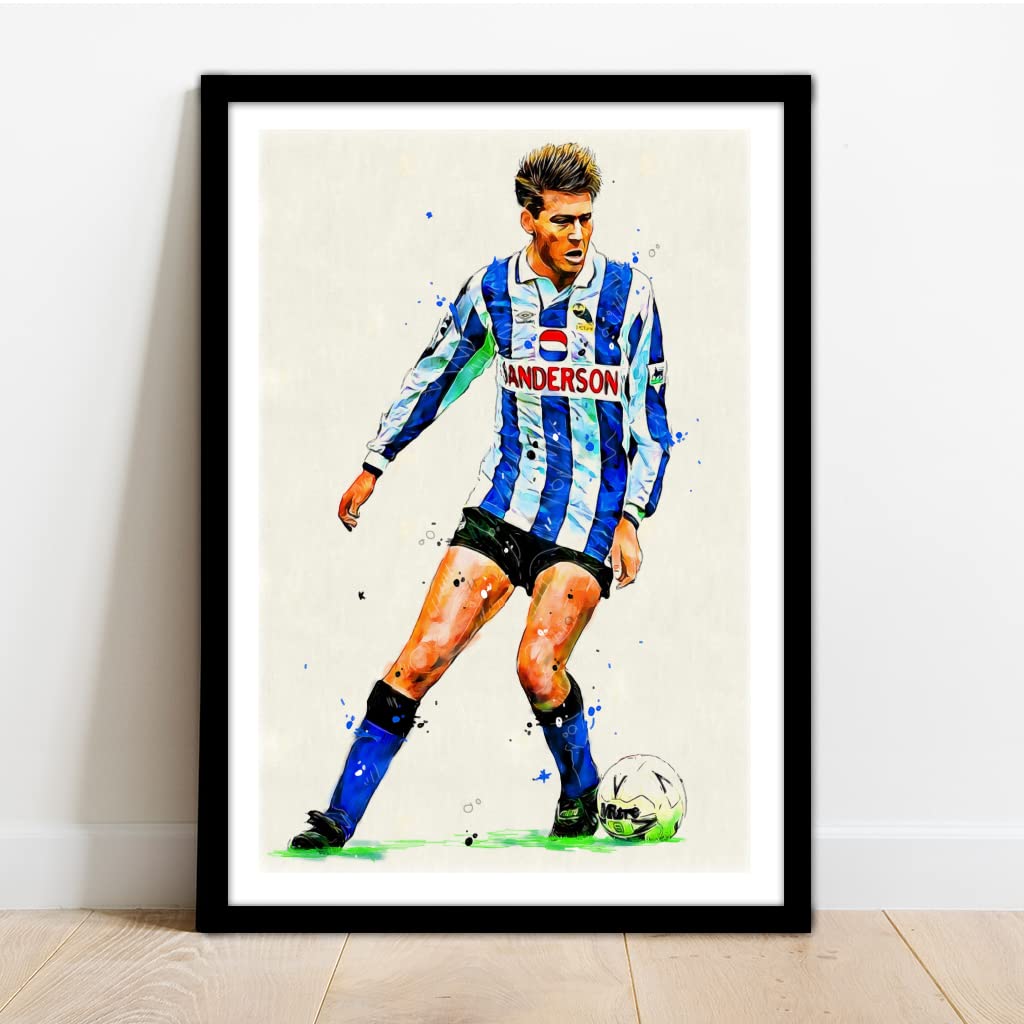 Sheffield Wednesday - Chris Waddle - Framed Football Art Print