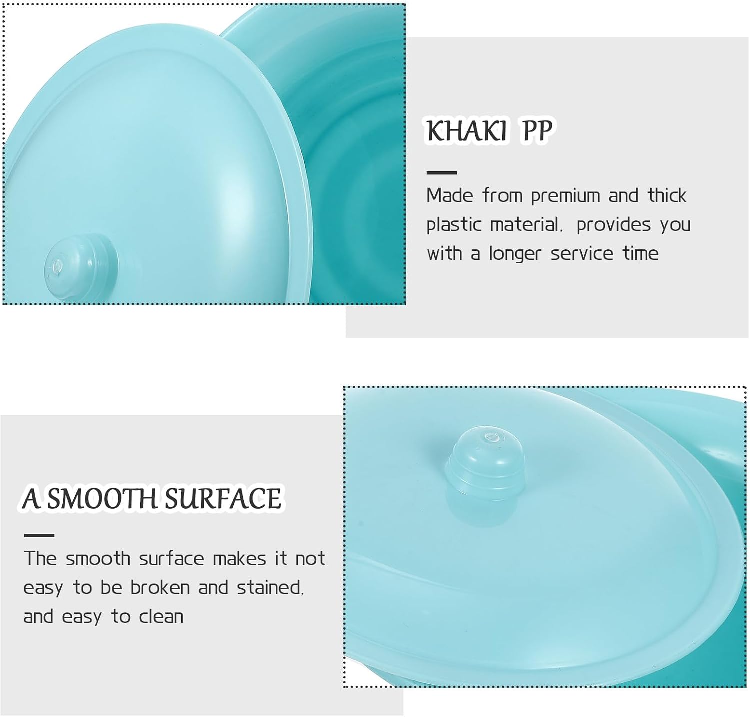 Thickened Plastic Urine Pot with Lid Covered Bedpan for Home Use Multi-Function Spittoon Suitable for Pregnant Women and Elderly