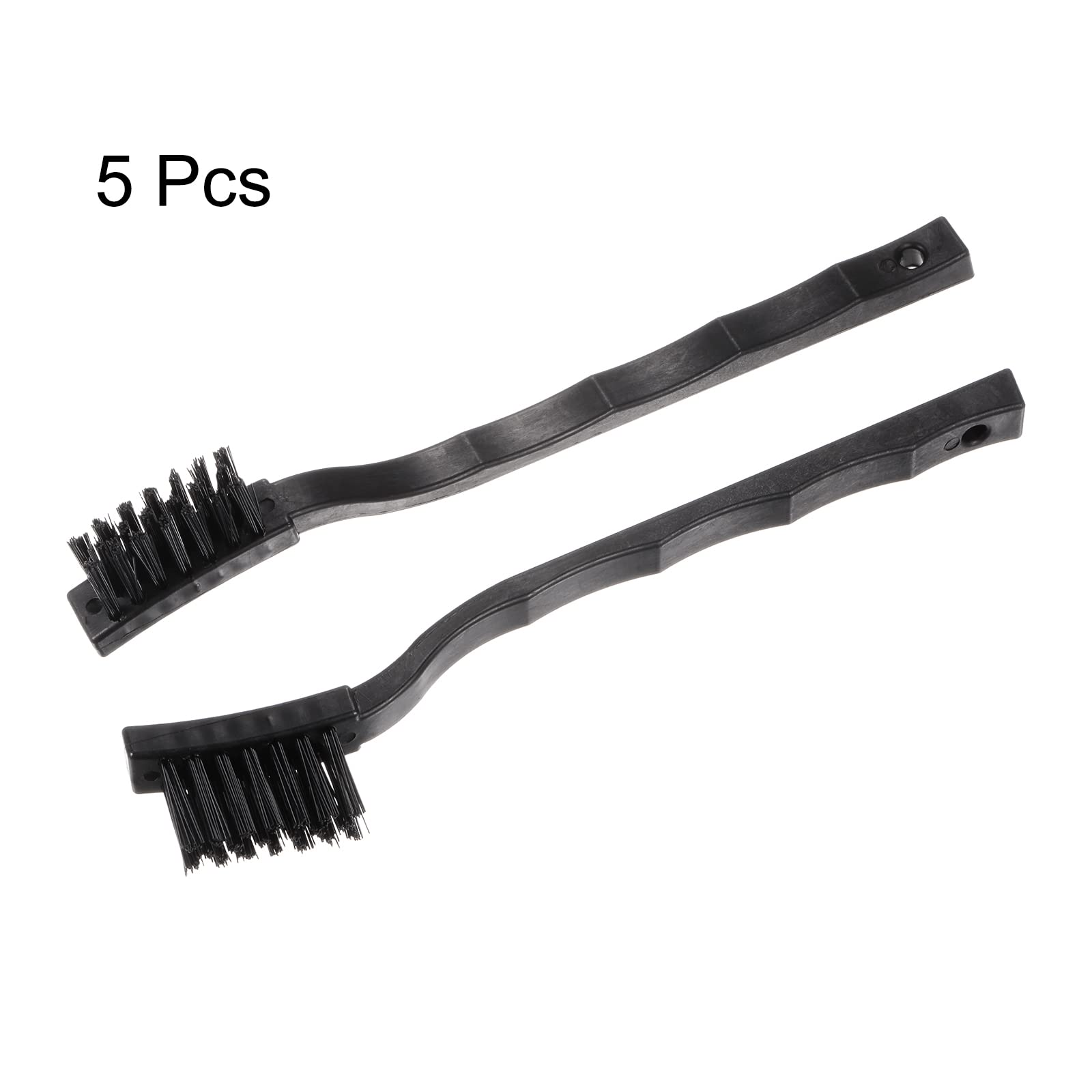 sourcing map 5Stk 16x18mm Antistatik Reinigung Pinsel PV Plastik Leitfähige Borsten Klein Schmale Antistatische ESD Pinsel für Saubere PCB Laptop Tastatur Lüfter