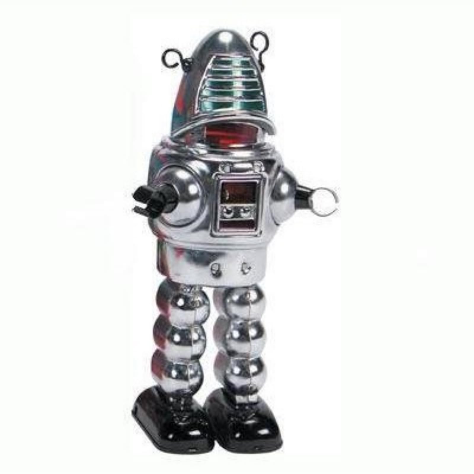 kowaku Robot Hojalata con Cuerda Coleccionable Robot Hojalata Metal Resistente Juguete Cuerda Vintage para Adultos