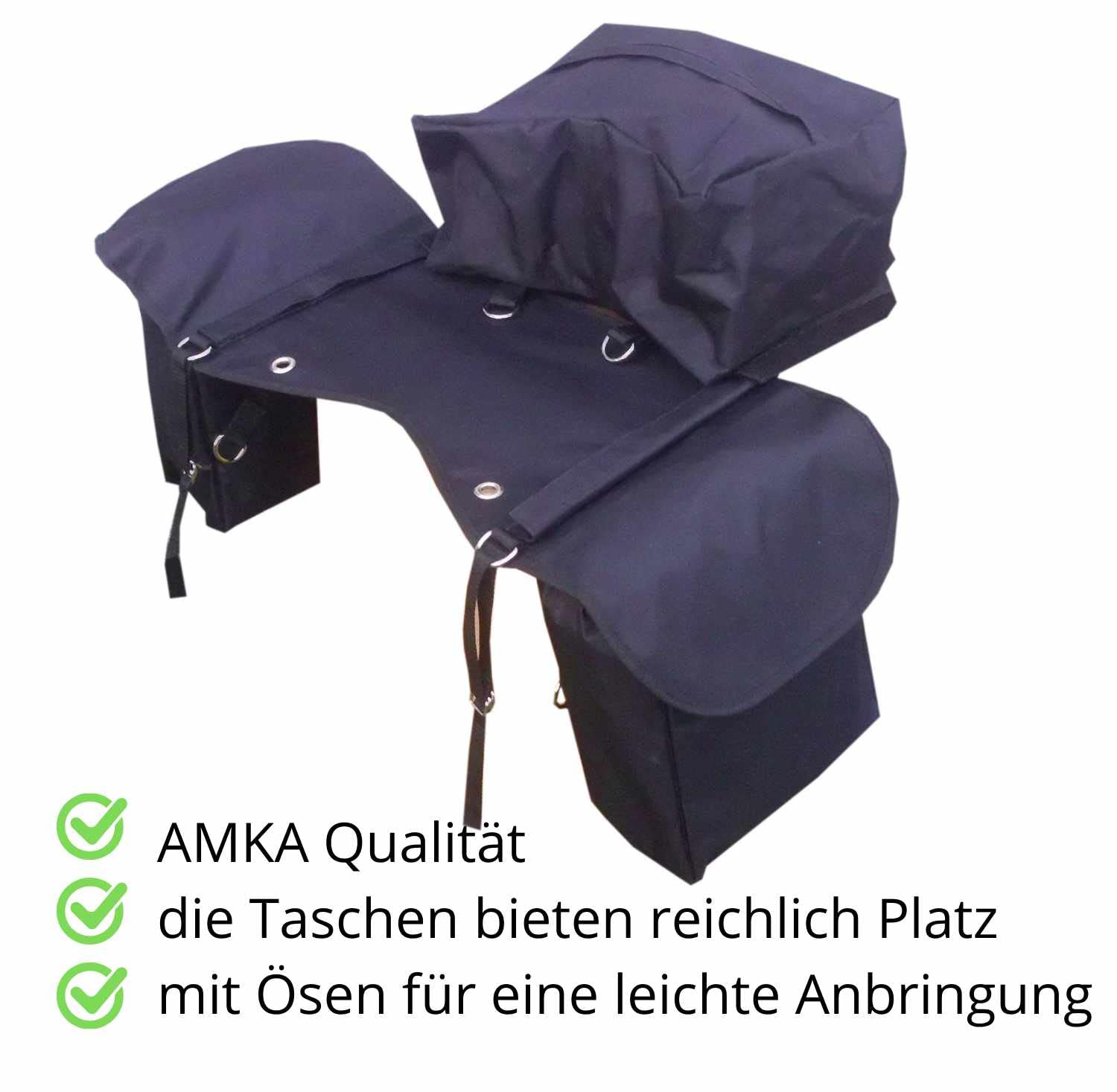 Pferde Packtasche Takeoff Trail 3in1 wasserabweisend 2fach oder 3fach 013/82