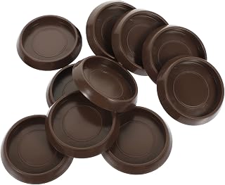 Tofficu 10pcs Wear-Resistant Furniture Bed Stoppers - Plastic Chair Leg Pads for Scratch Hardwood Floors Compact Design for Easy Use