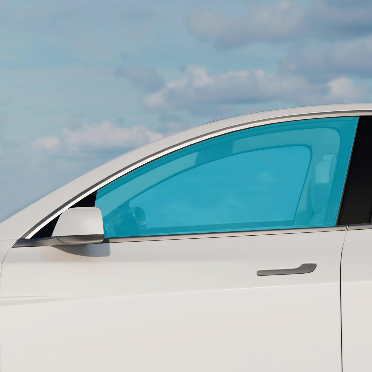 TWRAPS Front Doors Window Tint for Tesla Model Y Juniper 2026, Medium 35% VLT Nano Ceramic IR Film Blocks 99% Harmful UV Light, Rejects 50% Heat, Precut Kit Accessory