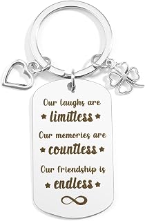 Best Gifts for Friends Colleagues Brothers Sisters Friend Keychain Friend Gift Ideas Valentines Christmas Day Gifts