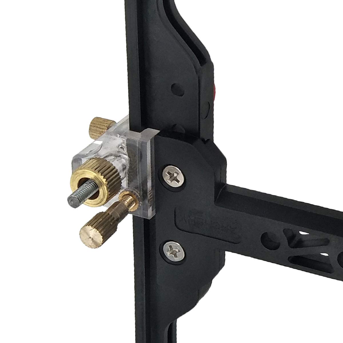 Tiro con Arco Recurvo Soporte Desmontable Mira Mira Arco Práctica T Forma Tiro Objetivo Herramientas Accesorio Adecuado para Principiante Adulto Arquero