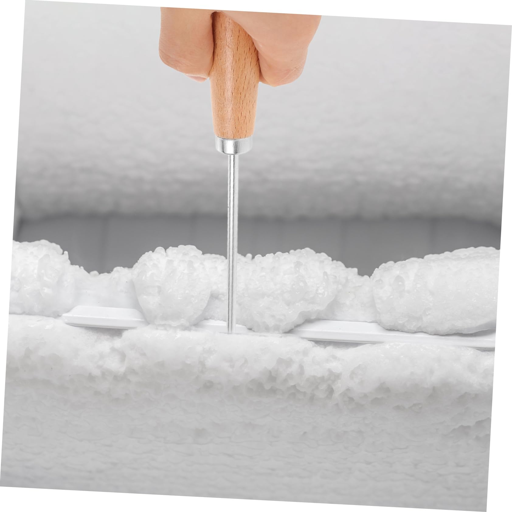 CIYODO Ice Scoop for Ice Machine for Windshield 2pcs Home-use Multi-functional Random Style