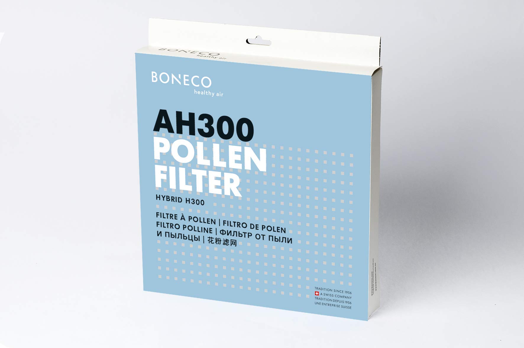 BONECOPollen Filter AH300 - for H300/H400 with Highly Efficient Particulate Filter - Reduces Fine Dust and Removes Bacteria from the Air, White