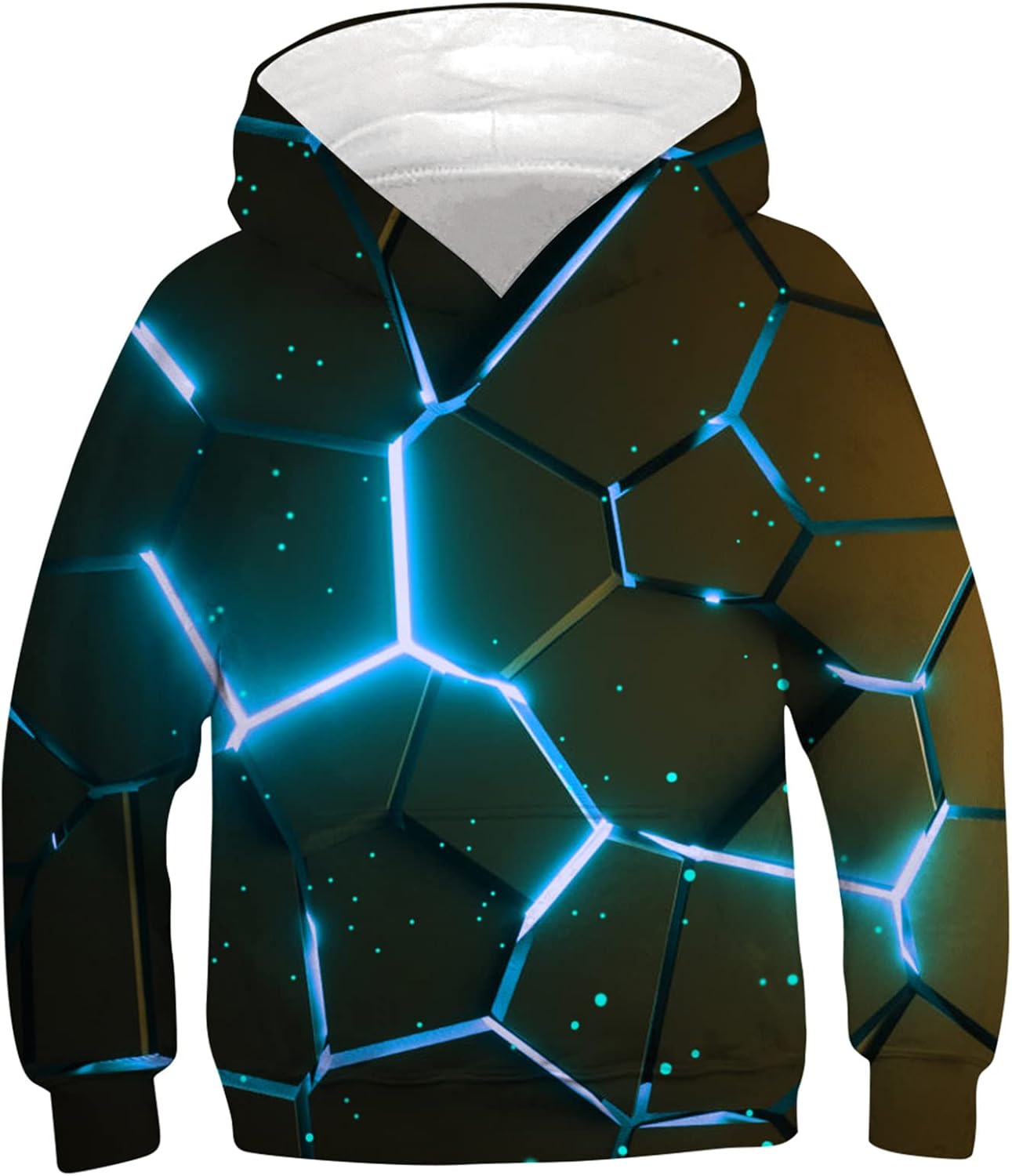 Ahegao Boys Girls Hoodies for Kids 3D Prints Casual Pullover Sweatshirts with Pocket for 6-16 Years: Clothing, Shoes & Jewelry